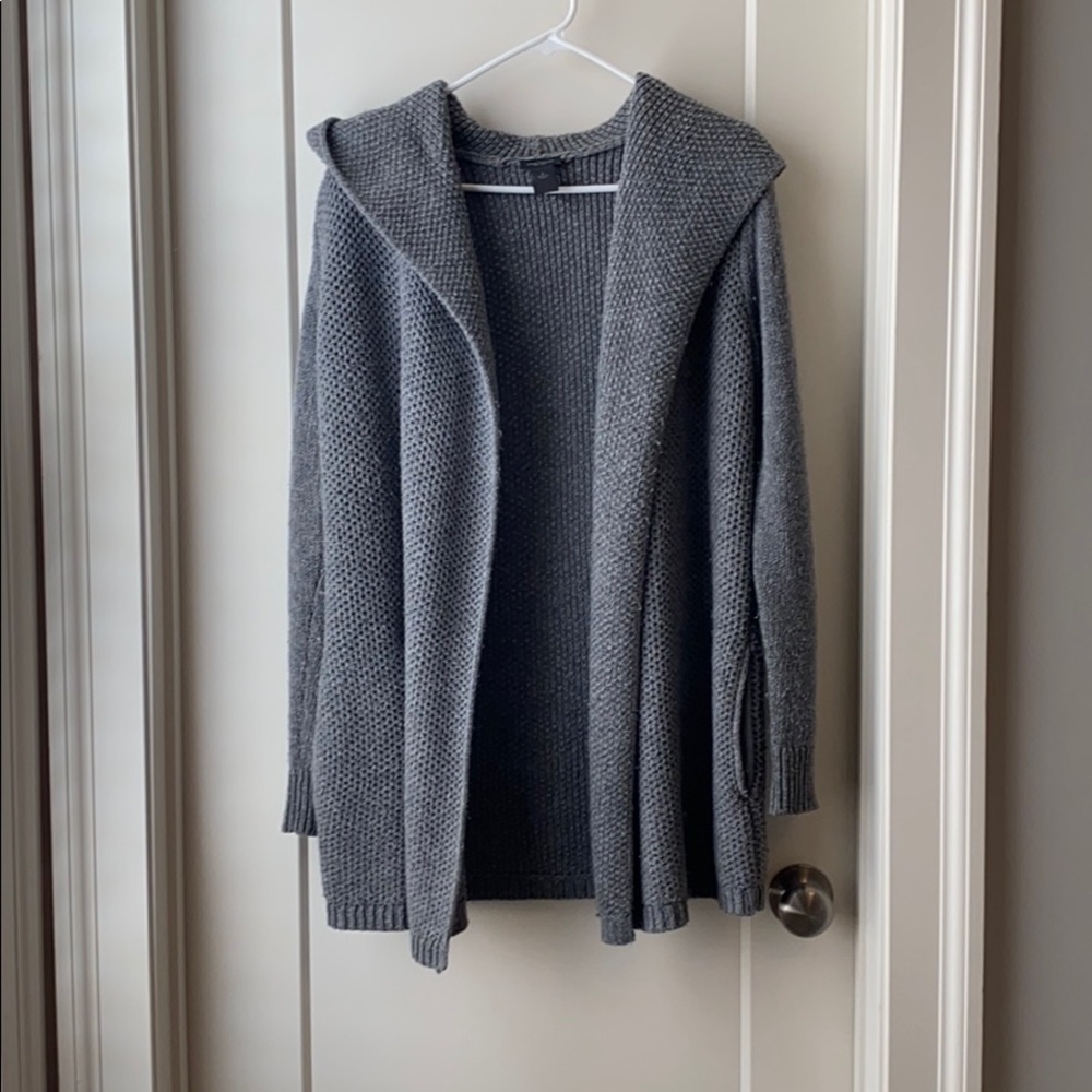 Ann Taylor Gray cardigan
